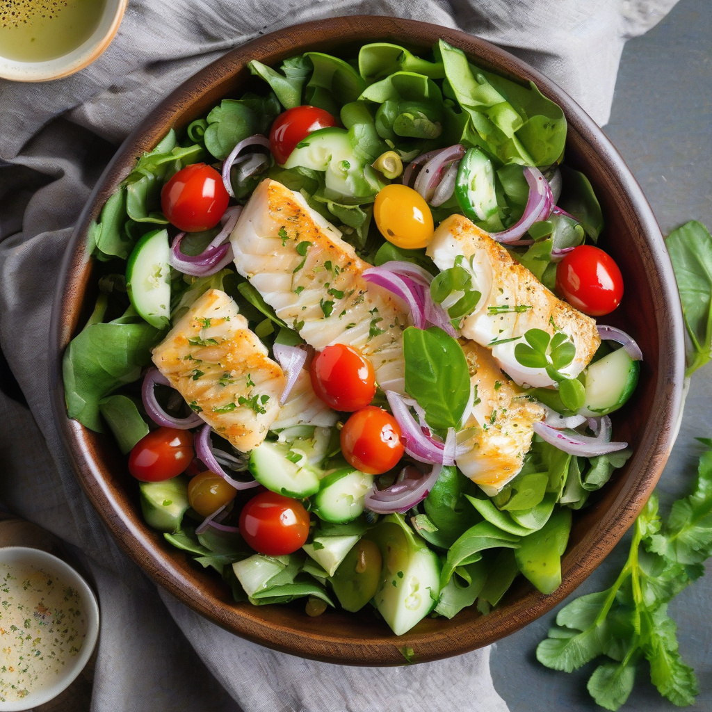 Cod Salad Recipe: Fresh Catch in 15 Minutes - Recipe Names