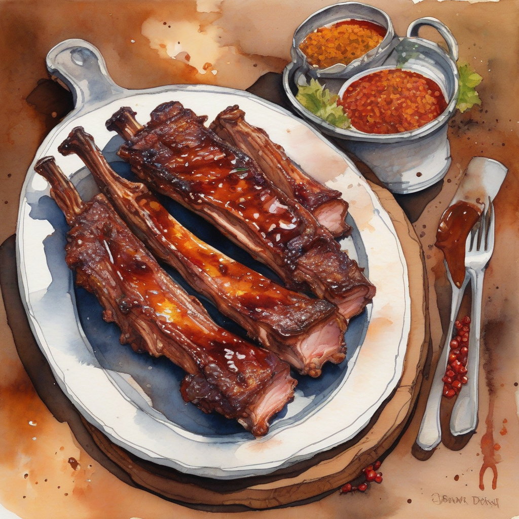 Grilled Pork Spare Ribs Recipe: Fall-Off-the-Bone Flavor in 4 Hours ...