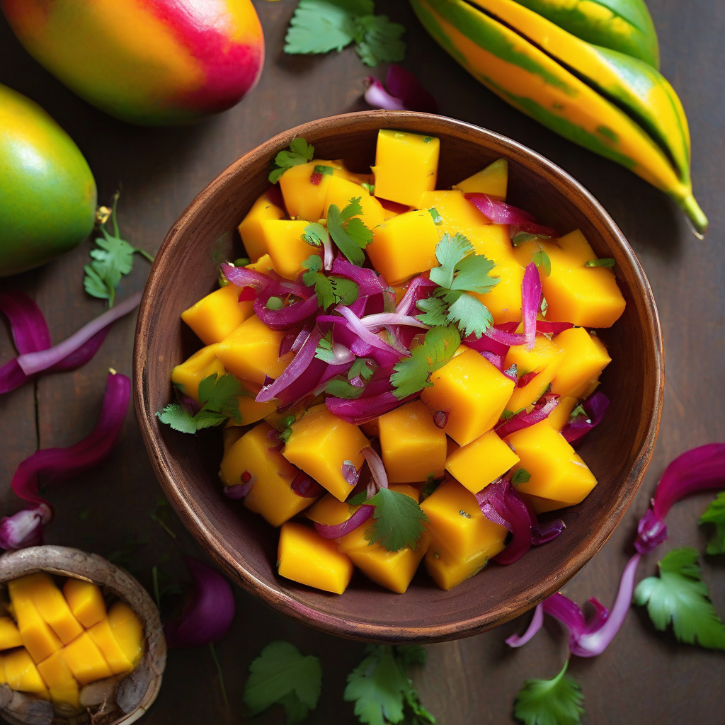 Mango Chow Recipe: Caribbean Freshness in Every Bite - Recipe Names