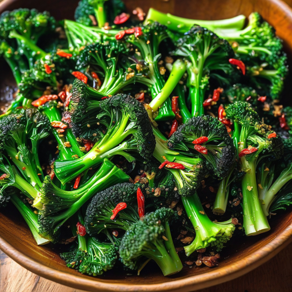 Broccoli Rabe Tips Roasted Broccoli Rabe Recipe: Tender and Caramelized in Minutes ...