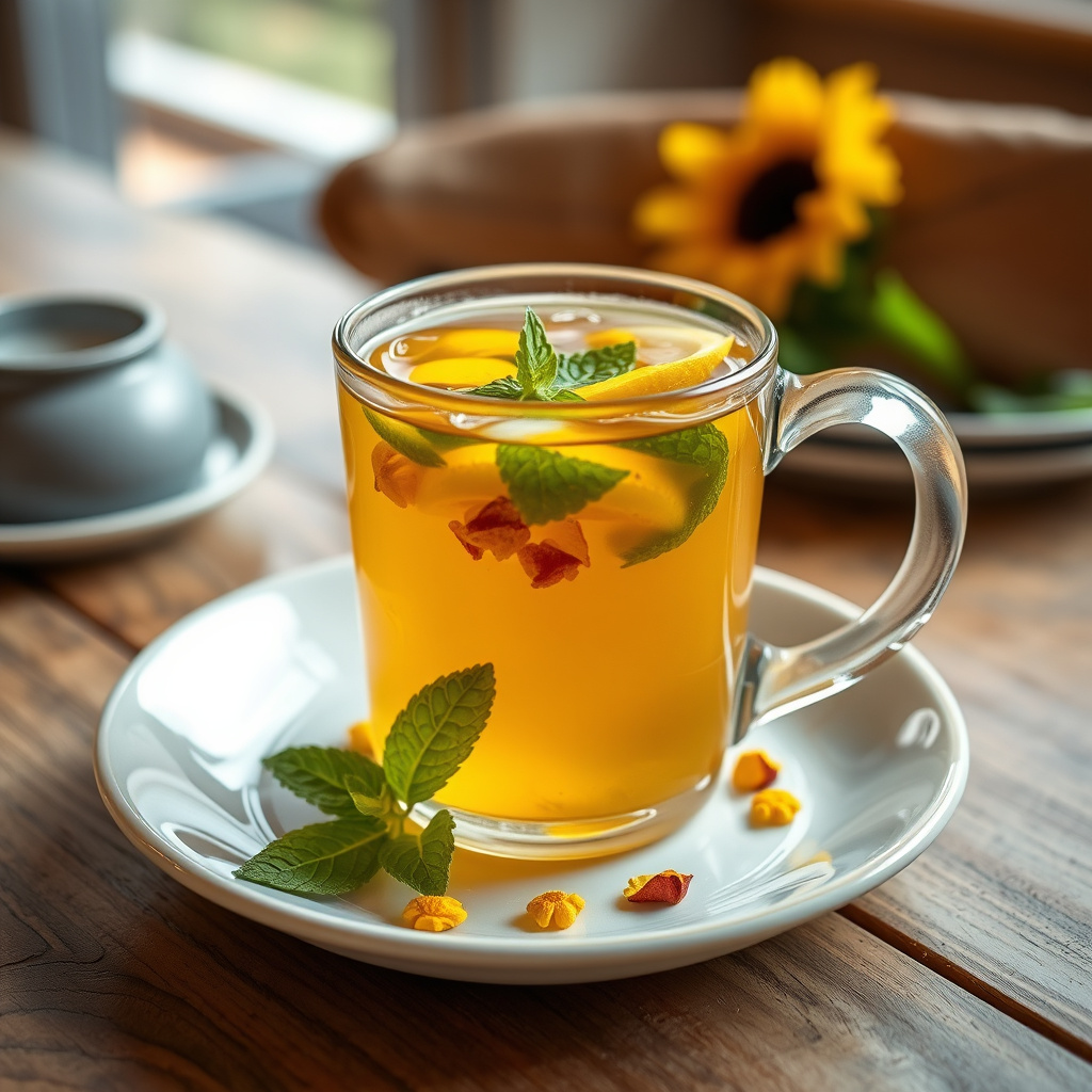 Sunflowr Tea Sunflower Tea Recipe: Refreshing Herbal Infusion for Wellness - Recipe ...