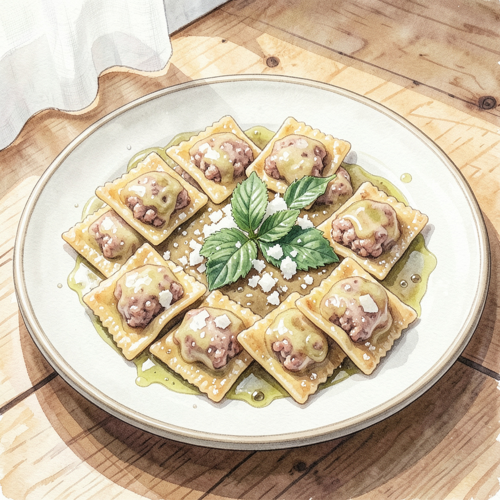 Pork Ravioli Recipe: Homemade Pasta Pillows With Rich Filling - Recipe ...
