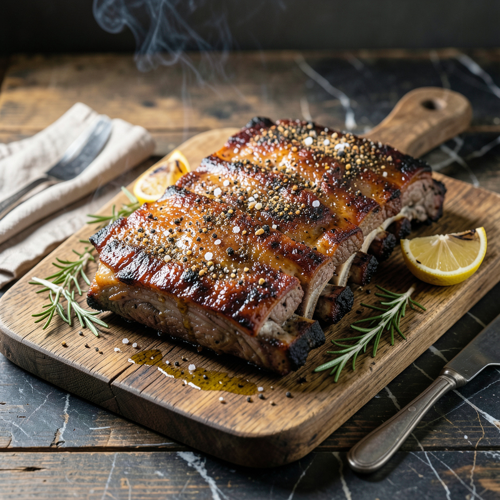 R Rib Beef Dino Ribs Recipe: Low-And-Slow Smoked Bone-In Beef Ribs