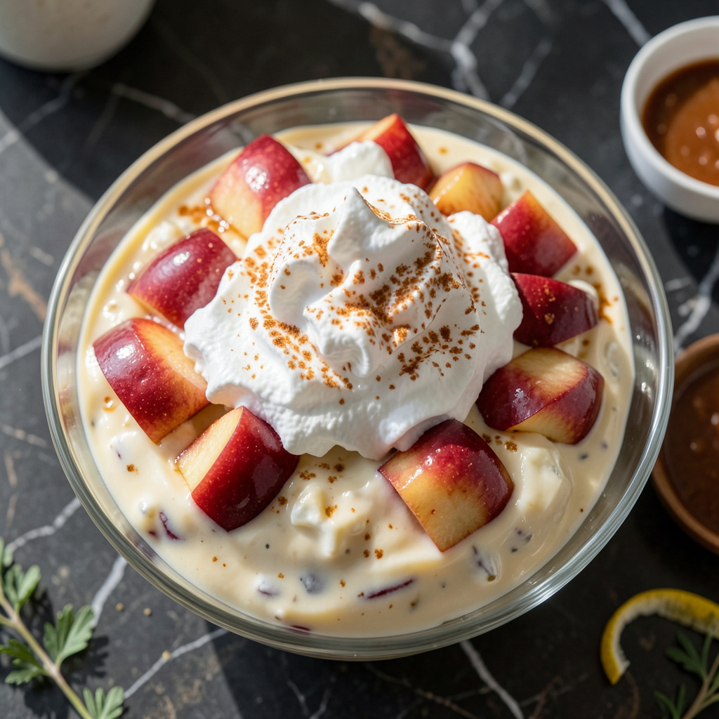 Snicker Bar Salad Recipe: Retro Creamy Fruit Medley With Nutty Crunch